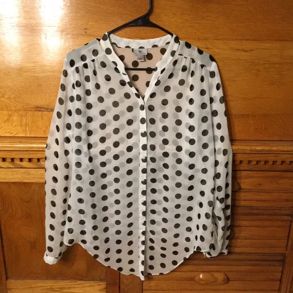 Worthington Tops - Worthington Sheer Top